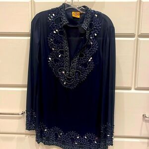 Tory Burch sequin tunic